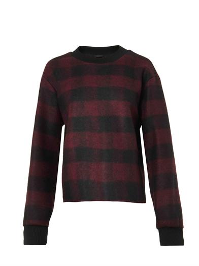 the 'plaid' sweater