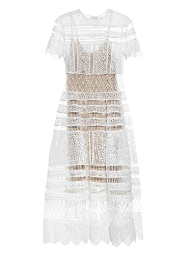 white lace maxi dress by zimmerman
